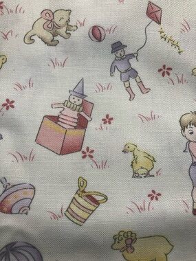 Benartex “pipsqeeks” retro children’s toys cotton fabric 4+ yards